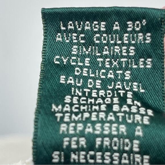 Lauren Jeans Co. Relaxed Fit Flare Bootcut Cream Brushed Cotton Size 14 Western - Picture 7 of 8